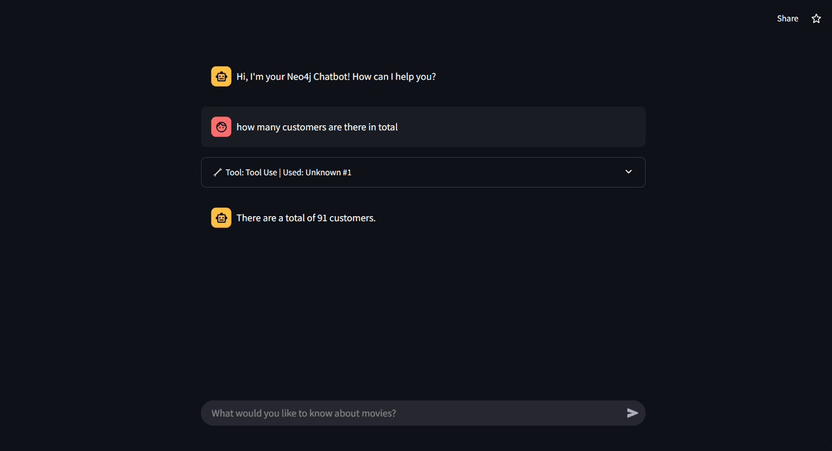 Neo4j Graph Chatbot Agent